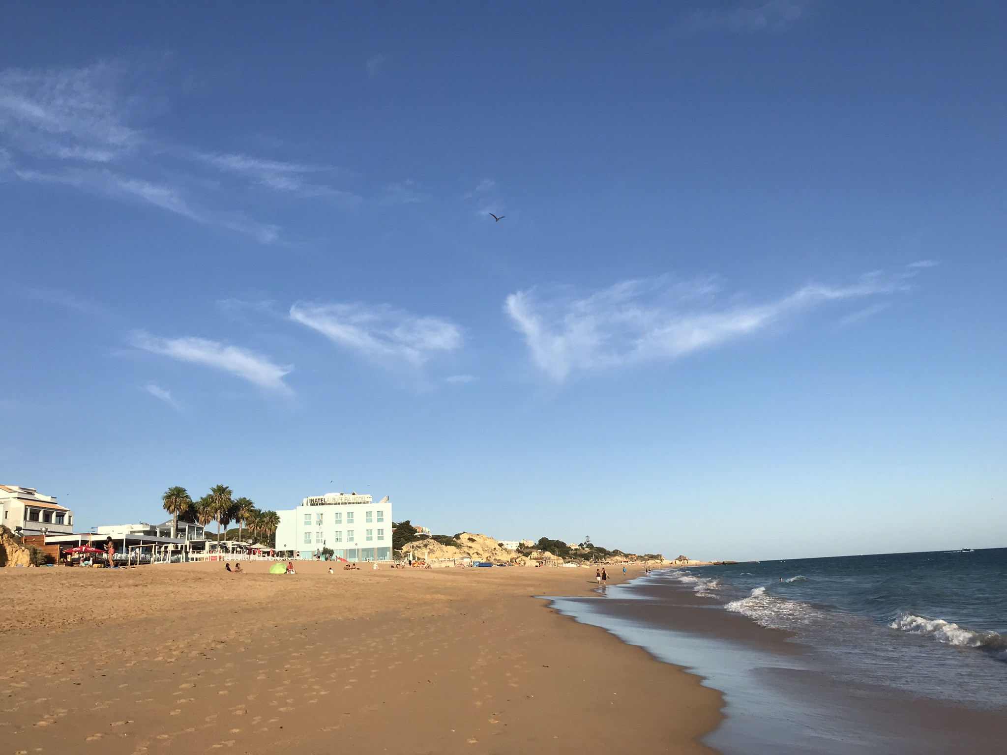 Пляж Албуфейры (Albufeira), Португалия – фотографии Португалии