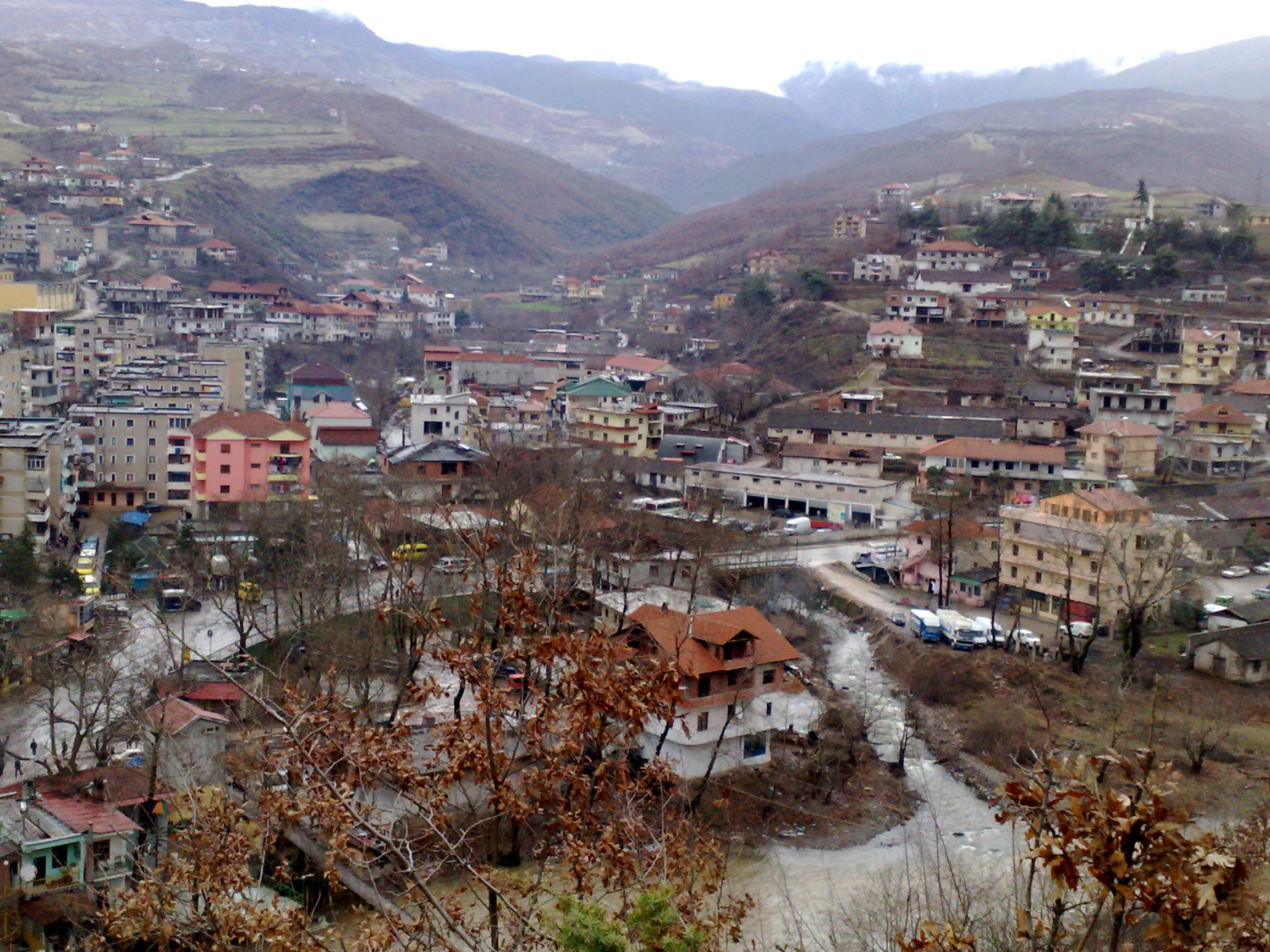 Либражд с высоты. Албания – фотографии Албании