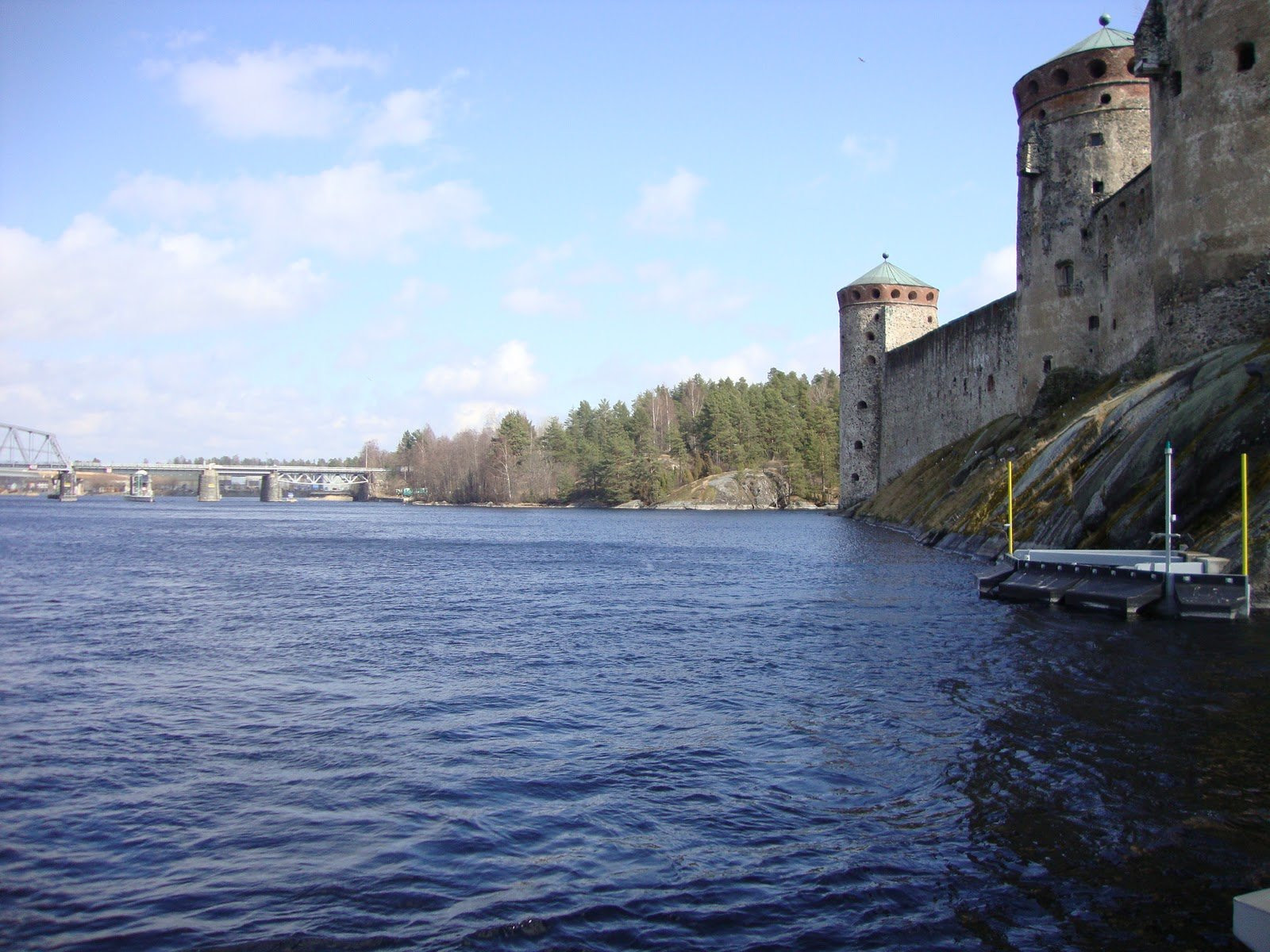 Крепость Олавинлинна – фотографии Финляндии