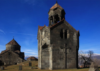 Купол звонницы монастыря Ахпат (Haghpat Monastery), Армения – фотографии Армении