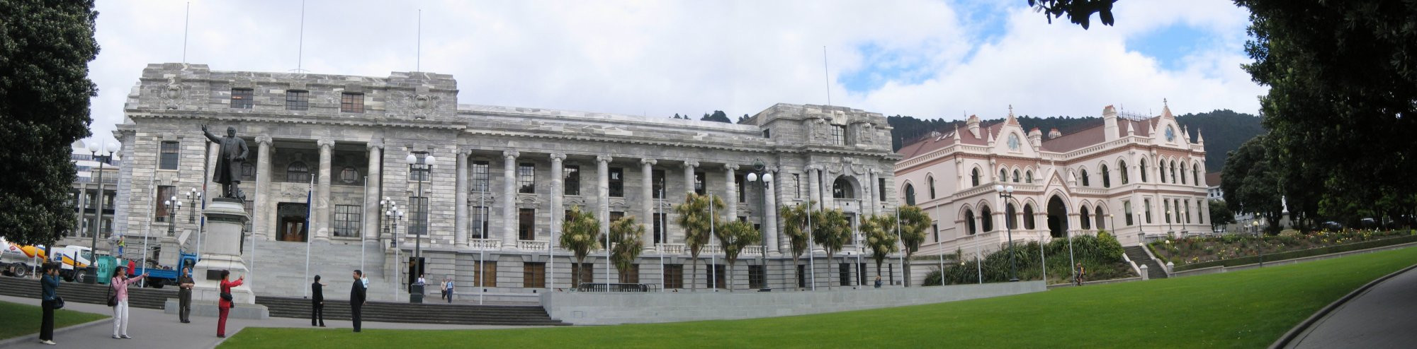 Комплекс зданий Парламента Новой Зеландии, город В – фотографии Новой Зеландии