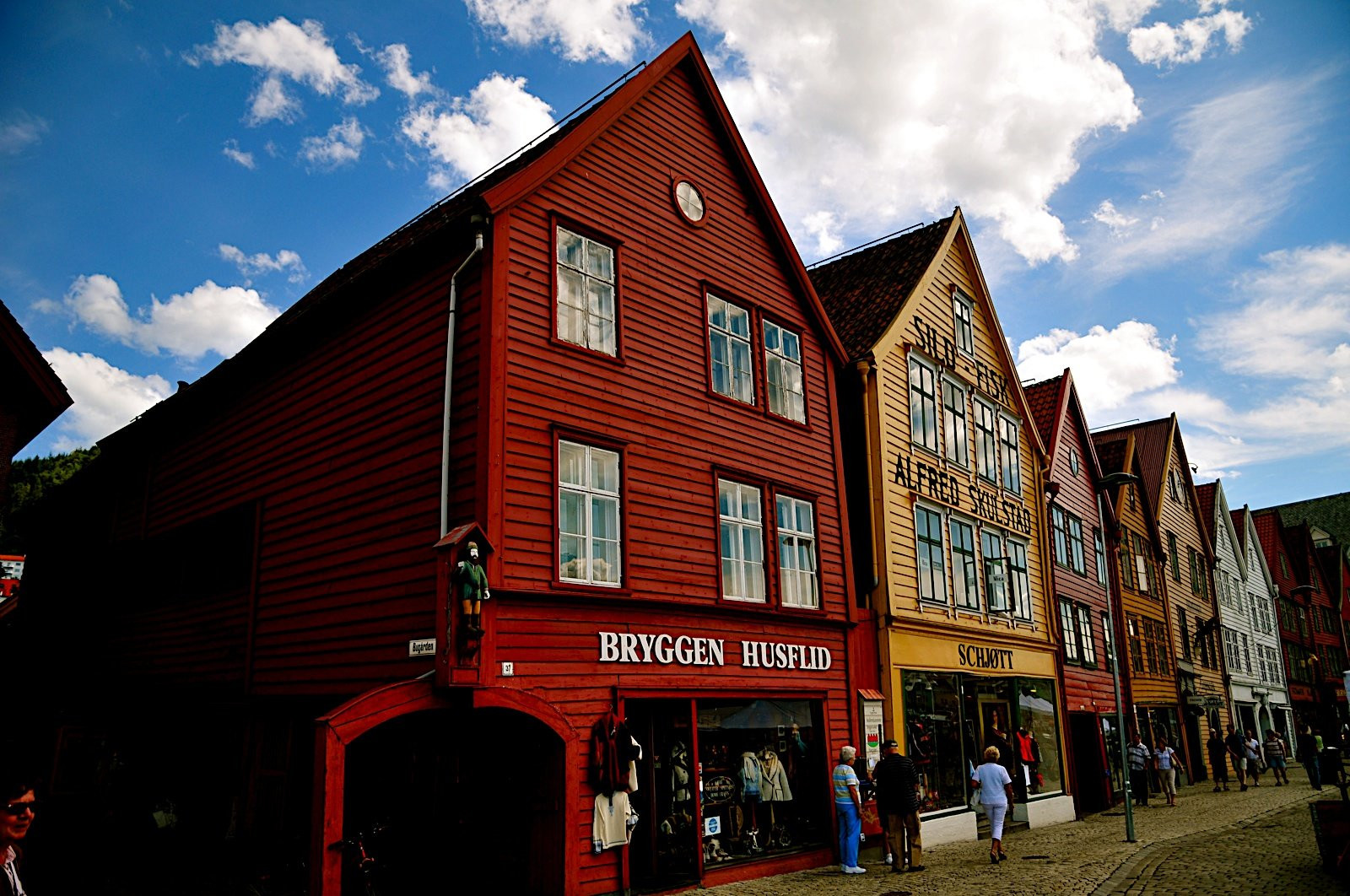 Bergen - Брюгген - старый портовый квартал. Фото 12 – фотографии Норвегии