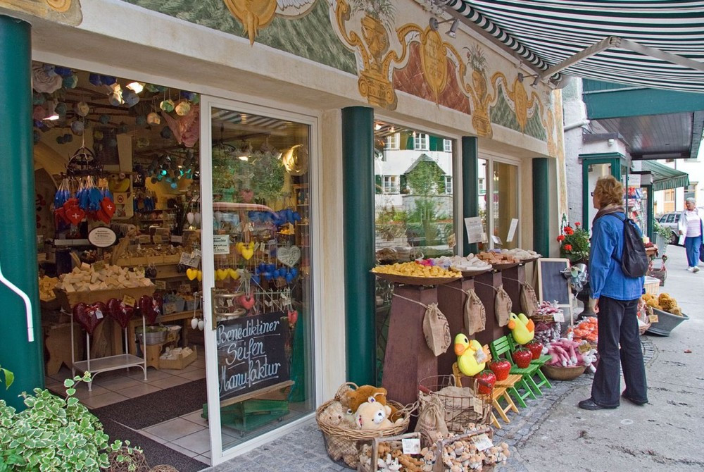 Сувениры из мыла монахов-бенедиктинцев. Санкт Вольфганг. Австрия – фотографии Австрии