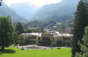 Императорская вила с высоты. Бад Ишль. Австрия – фотографии Австрии