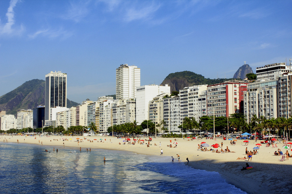 Пляж Копакабана – фотографии Бразилии