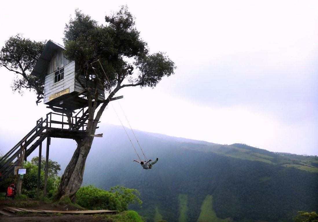 Качели "Конец света" 10 – фотографии Эквадора