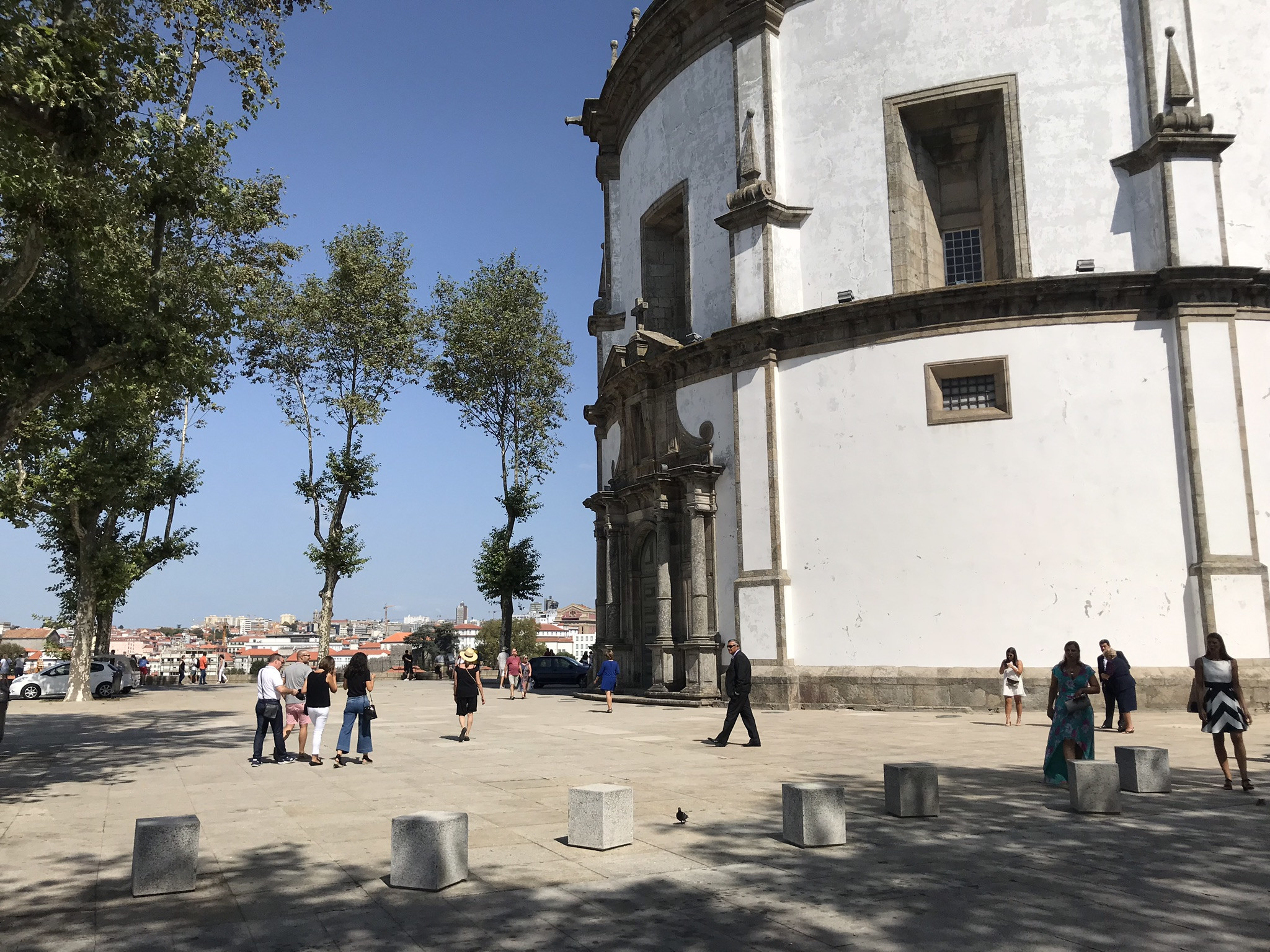 Наверху у монастыря Mosteiro da Serra do Pilar, Порту – фотографии Португалии