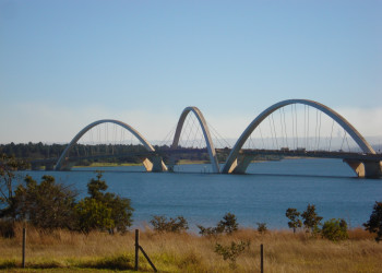 Архитектура моста Жуселину Кубичек в Бразилии – фотографии Бразилии