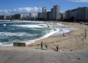 Главные городские пляжи Ла-Коруньи – фотографии Испании