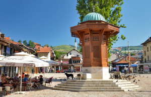 Сараево, старая историческая часть города – фотографии Боснии и Герцеговины