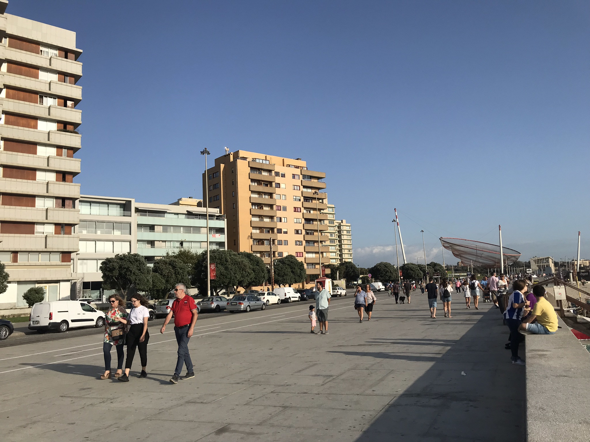 Набережная Прайя-де-Матозиньюш, Порту – фотографии Португалии