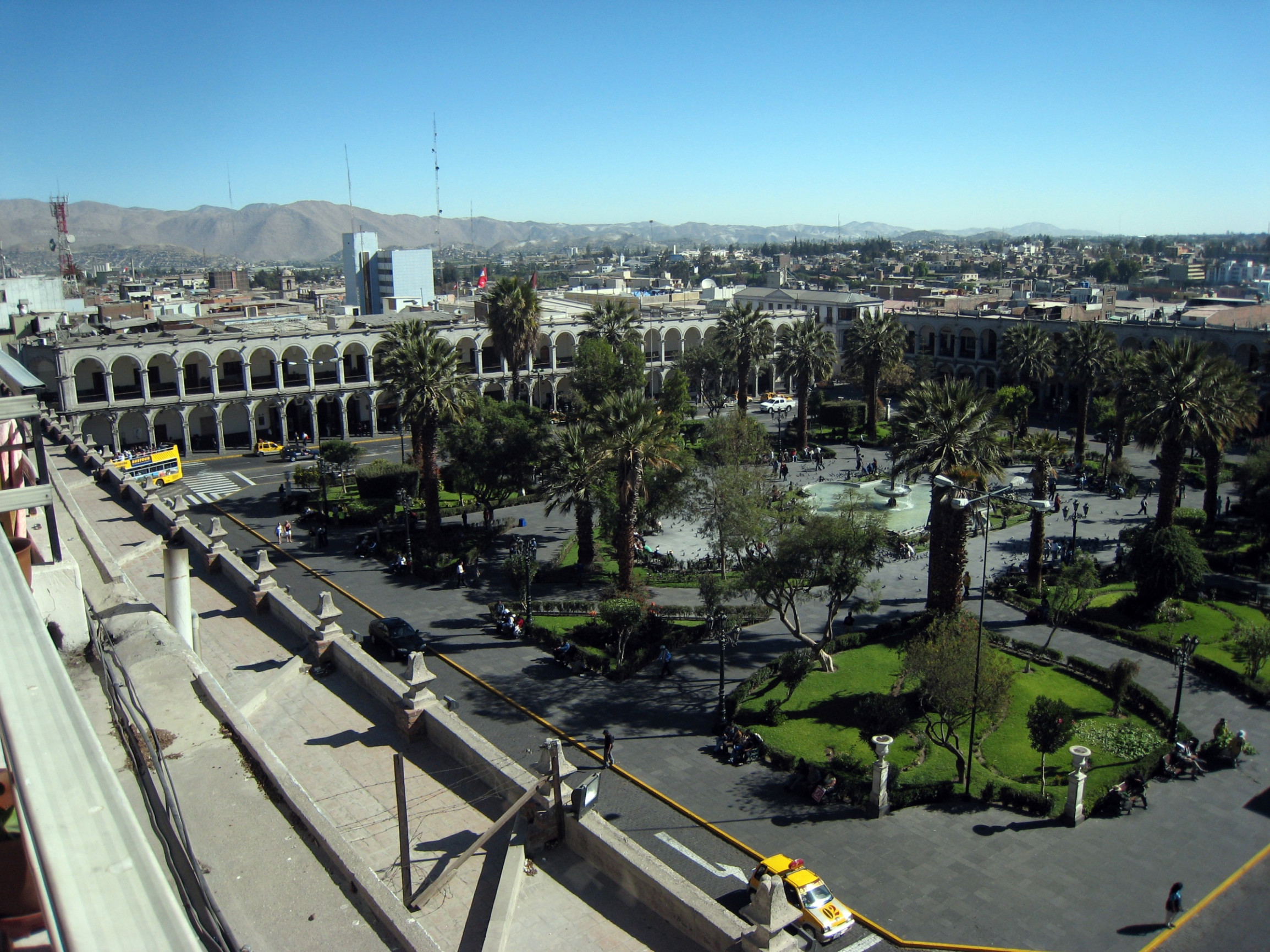 Пласа-де-Армас в городе Арекипа – фотографии Перу