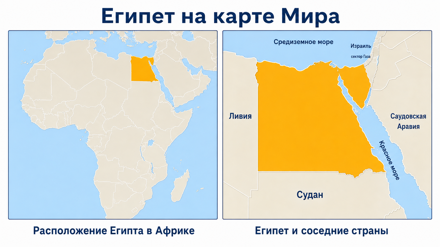 География Египта