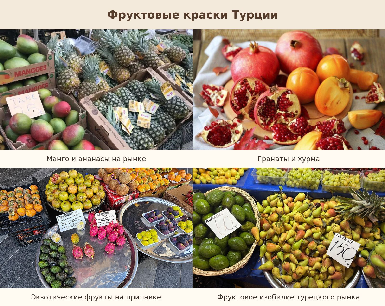 Фруктовые рынки