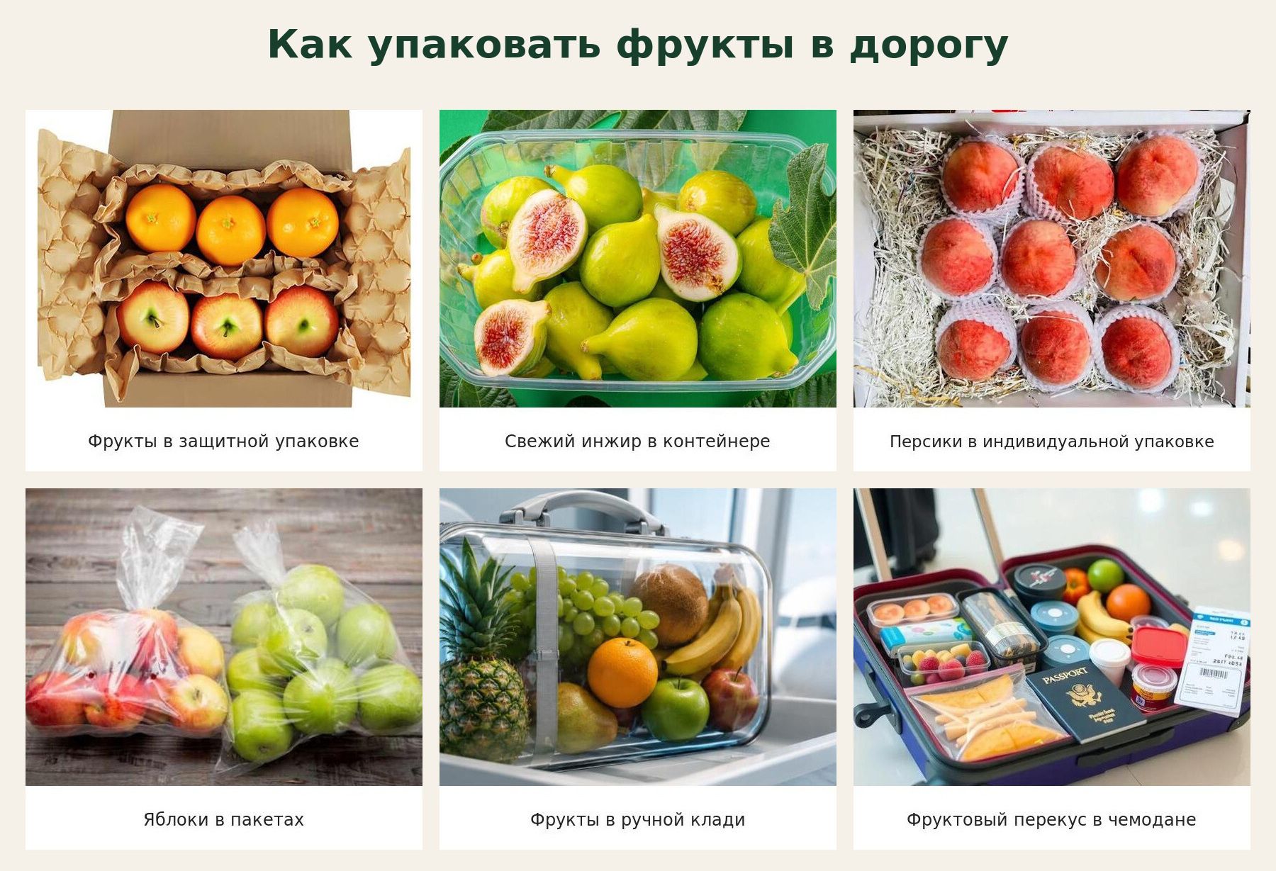Фруктовый багаж
