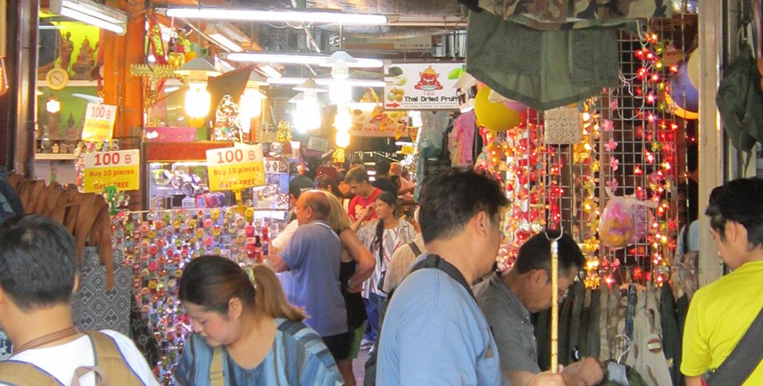 Рынок Chatuchak в Бангкоке