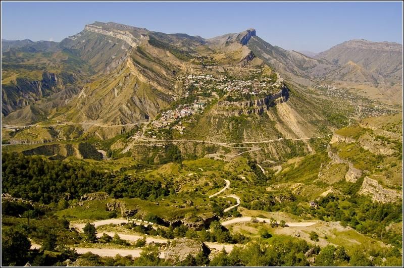 🏔️ Горный аул Гуниб (Дегастан, Россия)