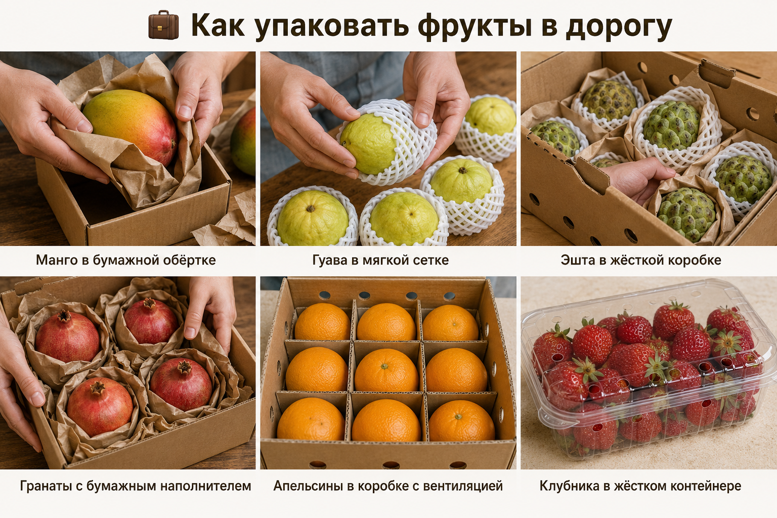 Дорожная упаковка