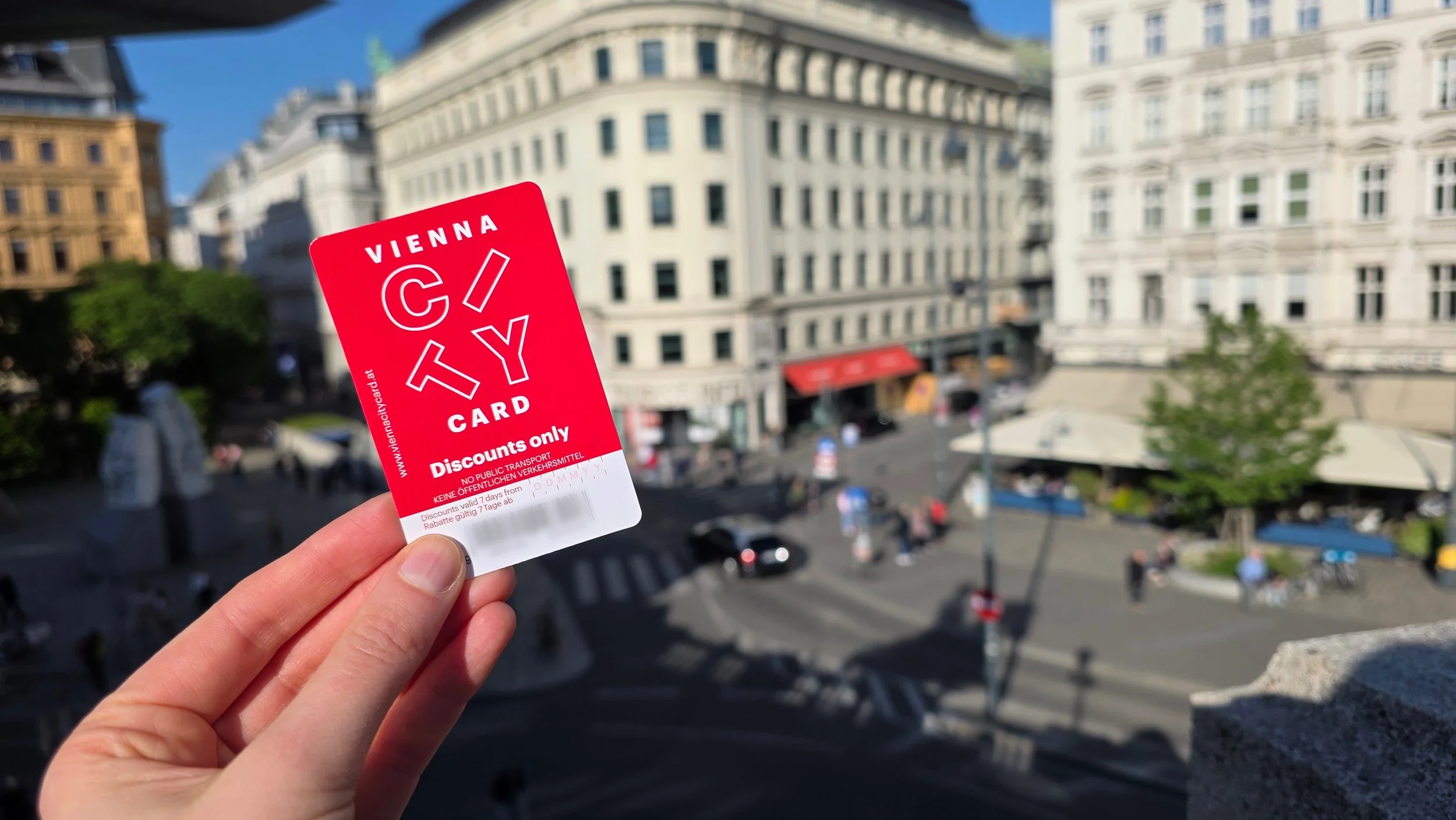 Vienna City Card Discounts Only @ No Public Transport