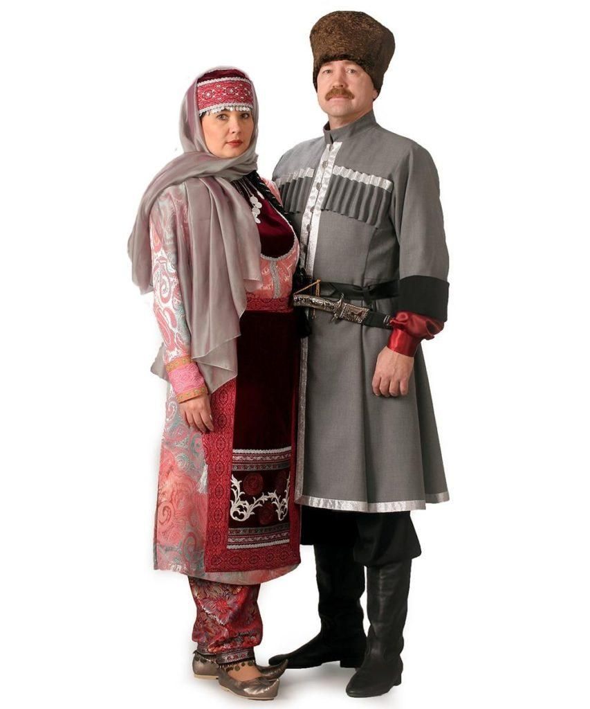 Национальные костюмы лезгин