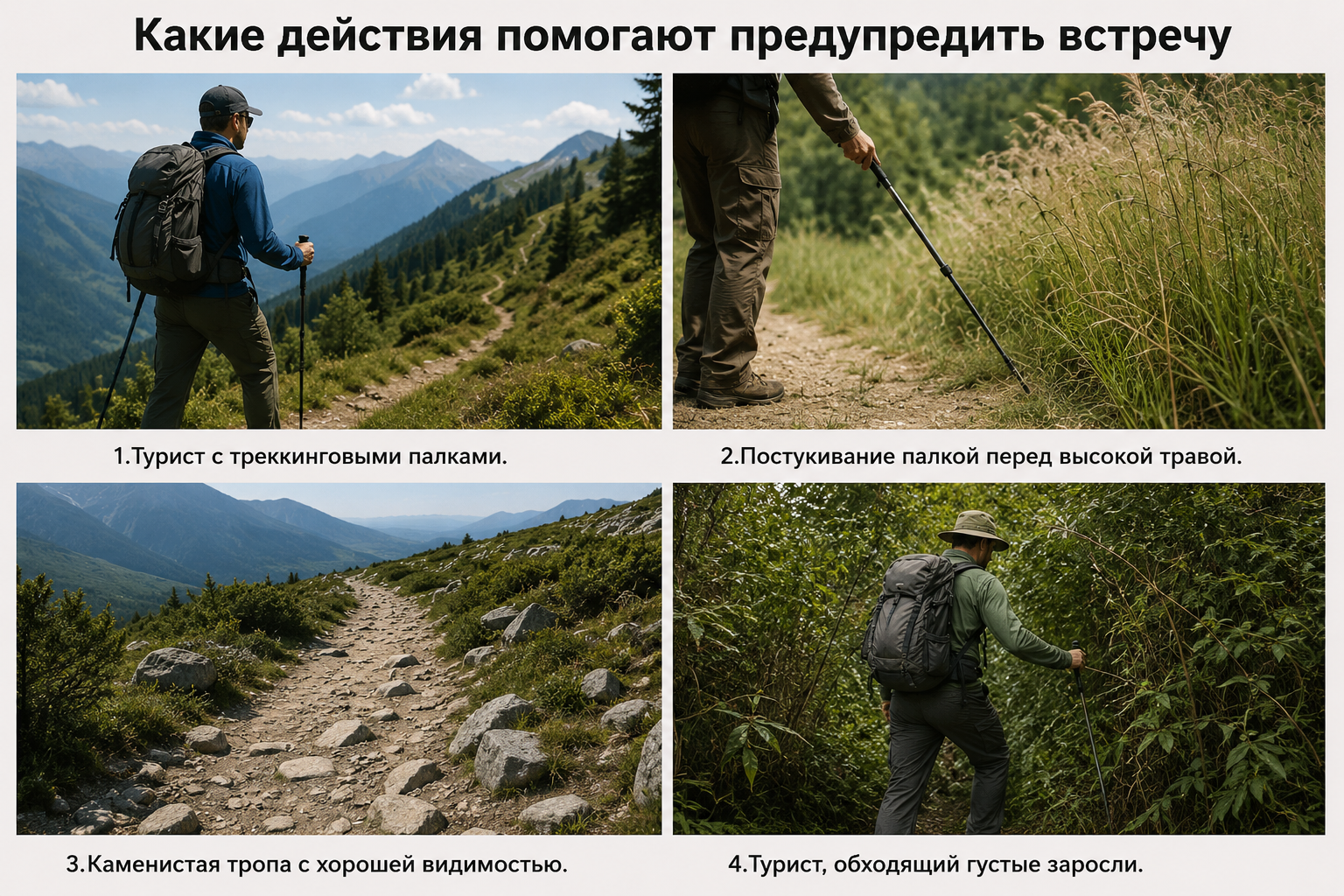 Привычки, снижающие риск встречи со змеёй