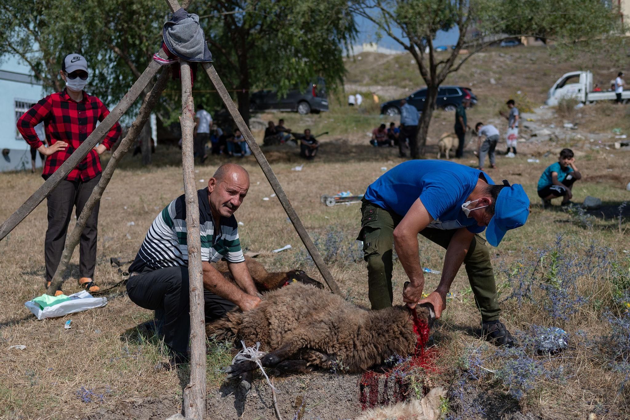 Традиционный обряд жертвоприношения