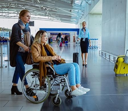 Помощь пассажиру в аэропорту