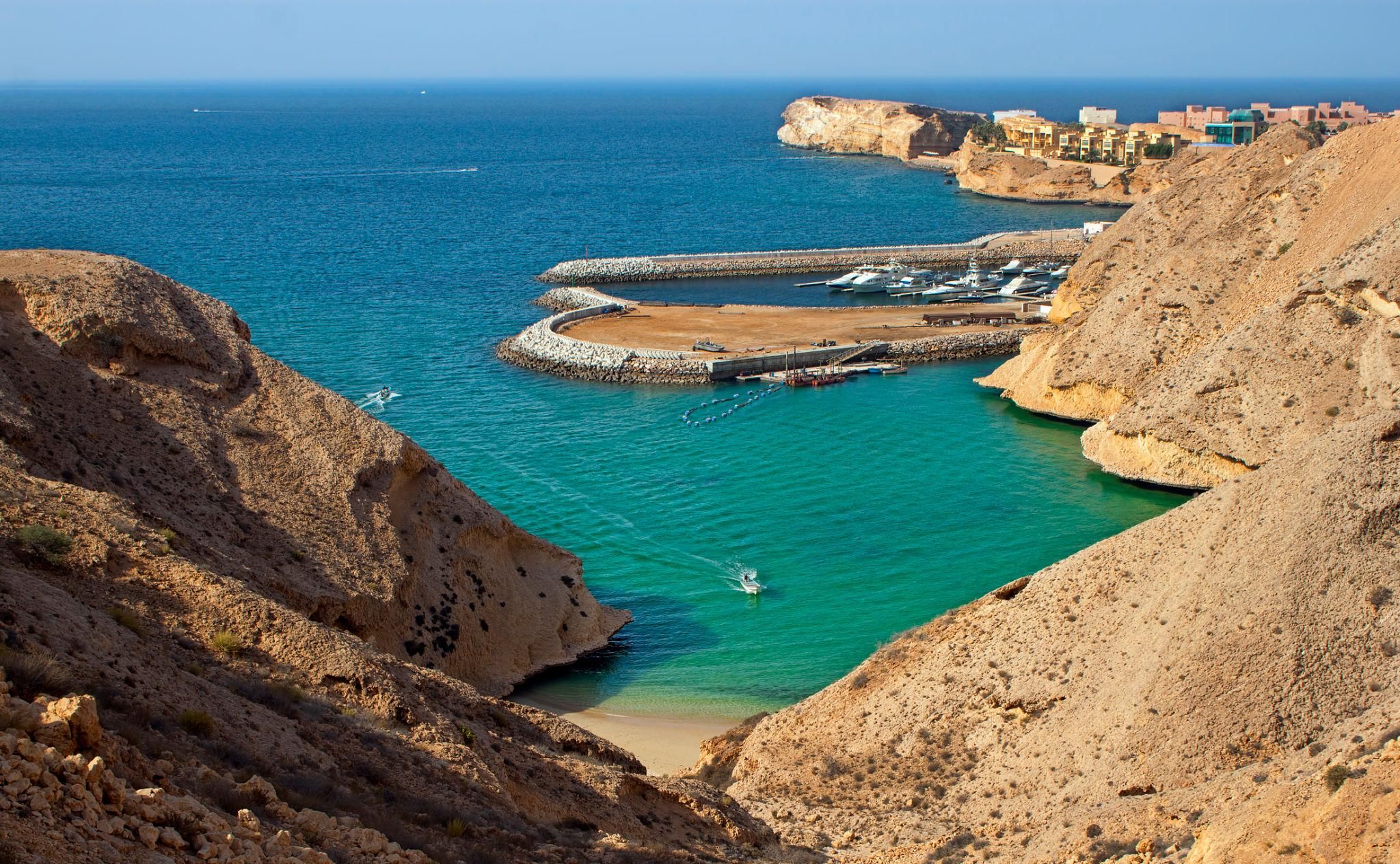 Пляж Аравийского моря в Омане