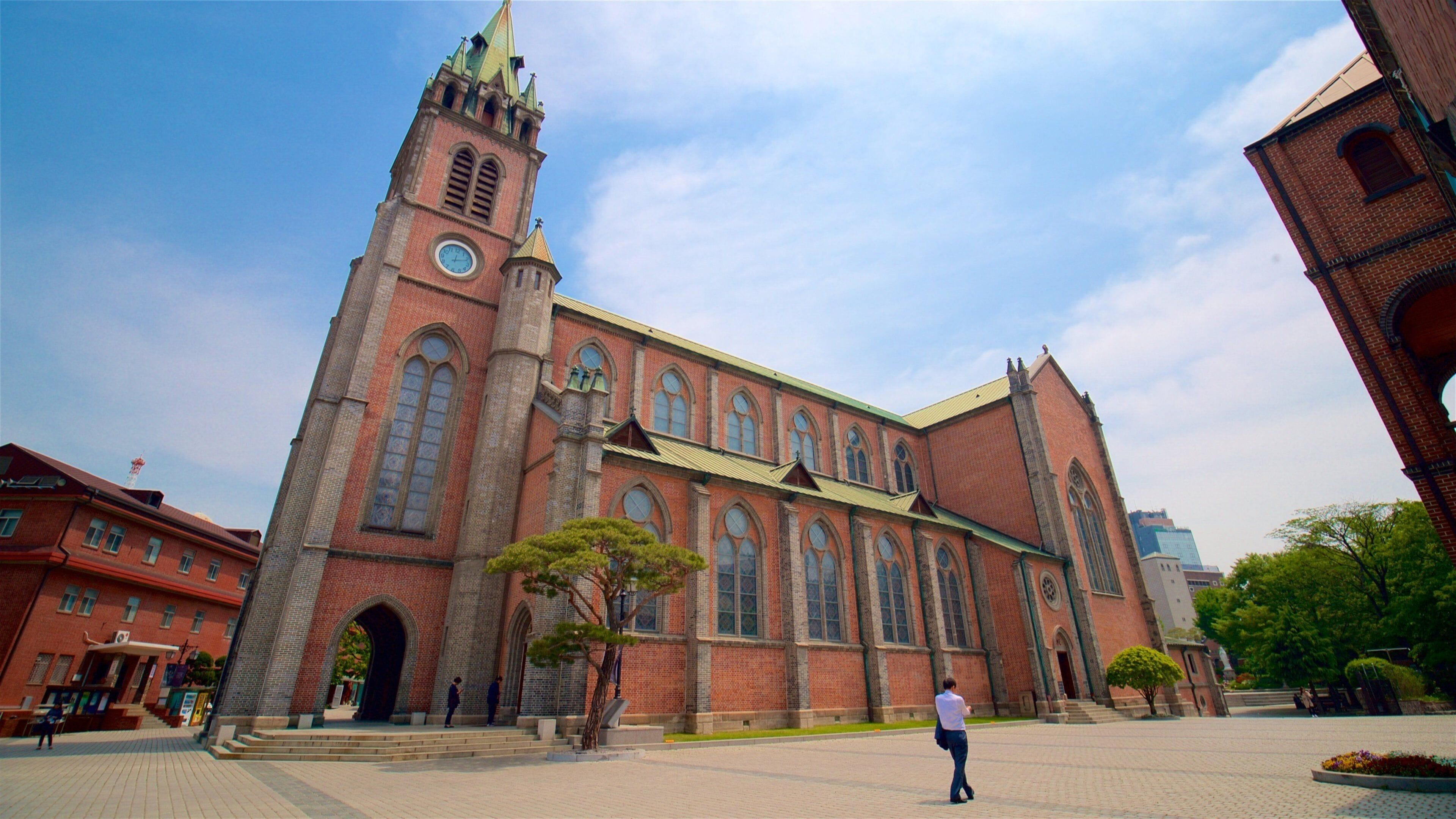 Собор Мёндон — Myeongdong Cathedral (Сеул, Южная Корея)