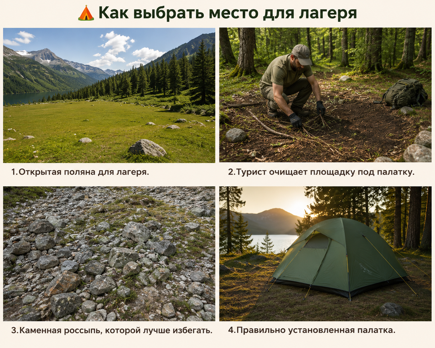 Подготовка безопасной стоянки
