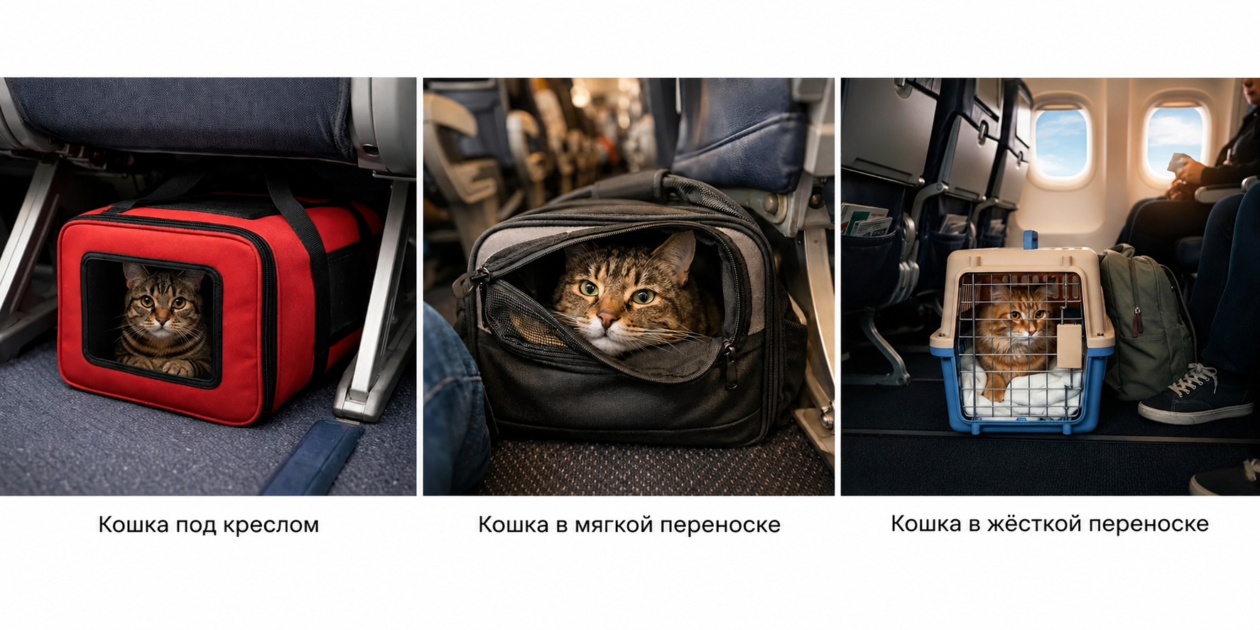 Коты и кошки путешествуют