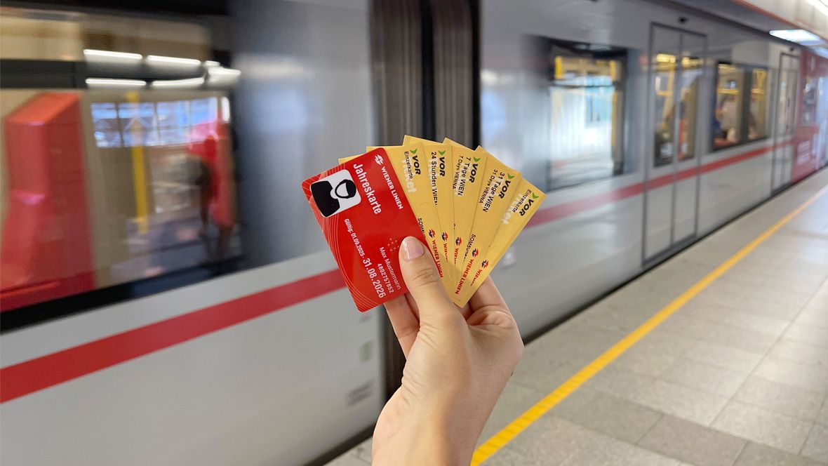 Билеты Wiener Linien без туристических скидок