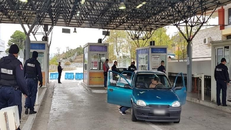 Пункт таможенного контроля на границе Албании