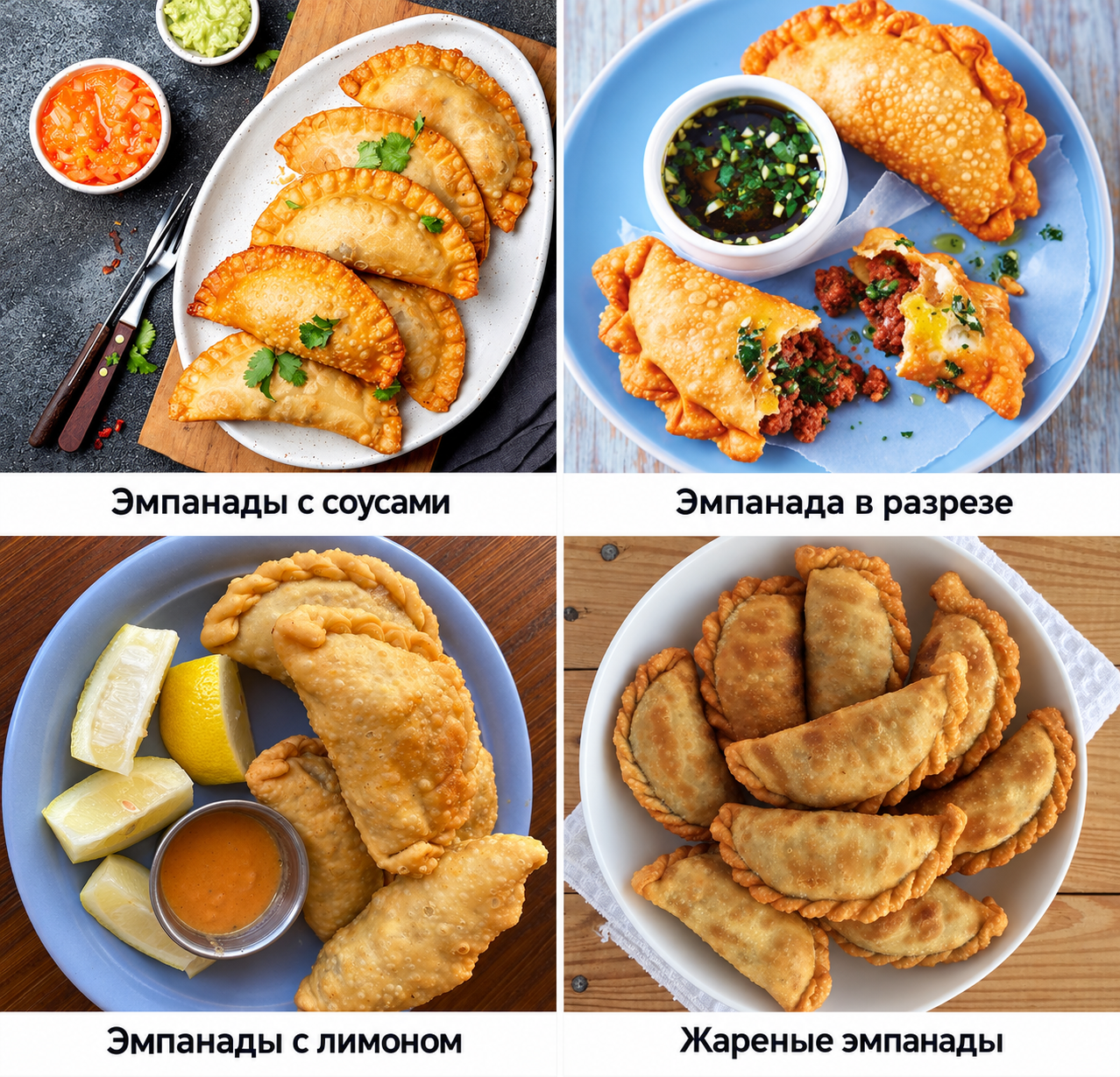 Жареные аргентинские эмпанады