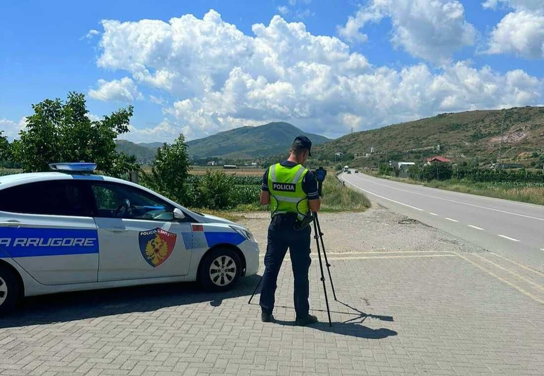 Дорожная полиция использует радары