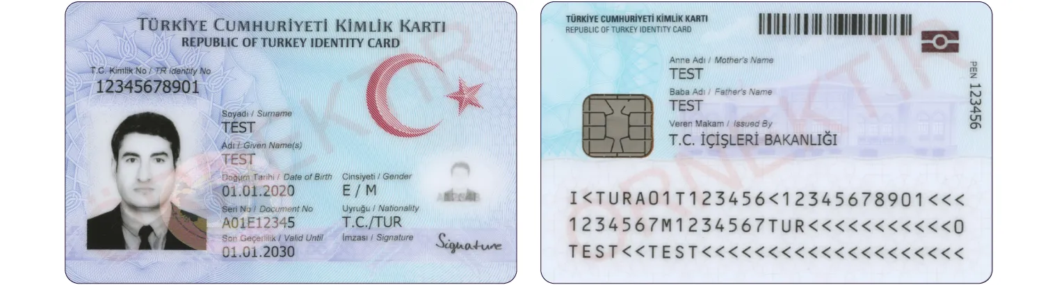 Турецкая kimlik