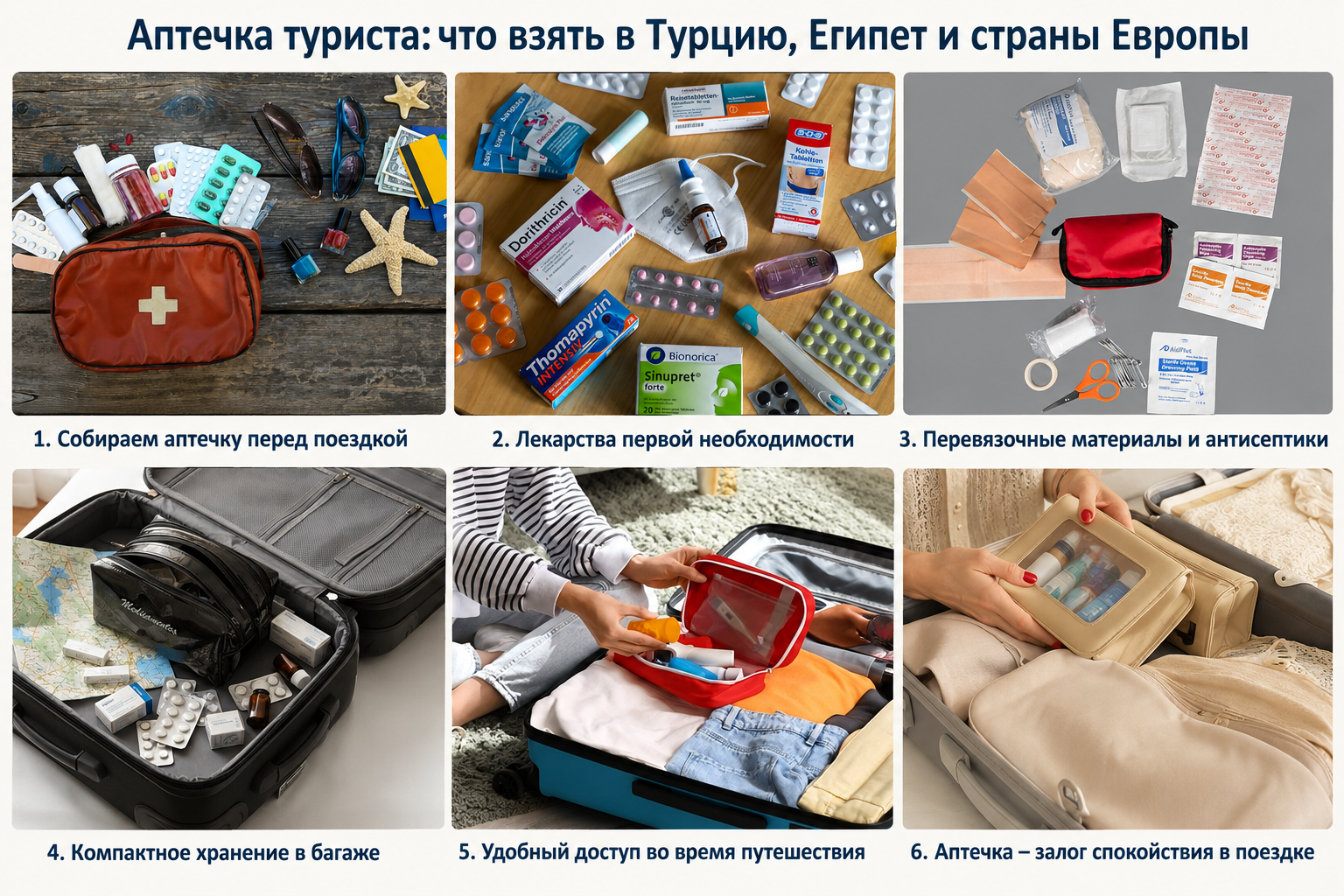 Аптечка как косметичка