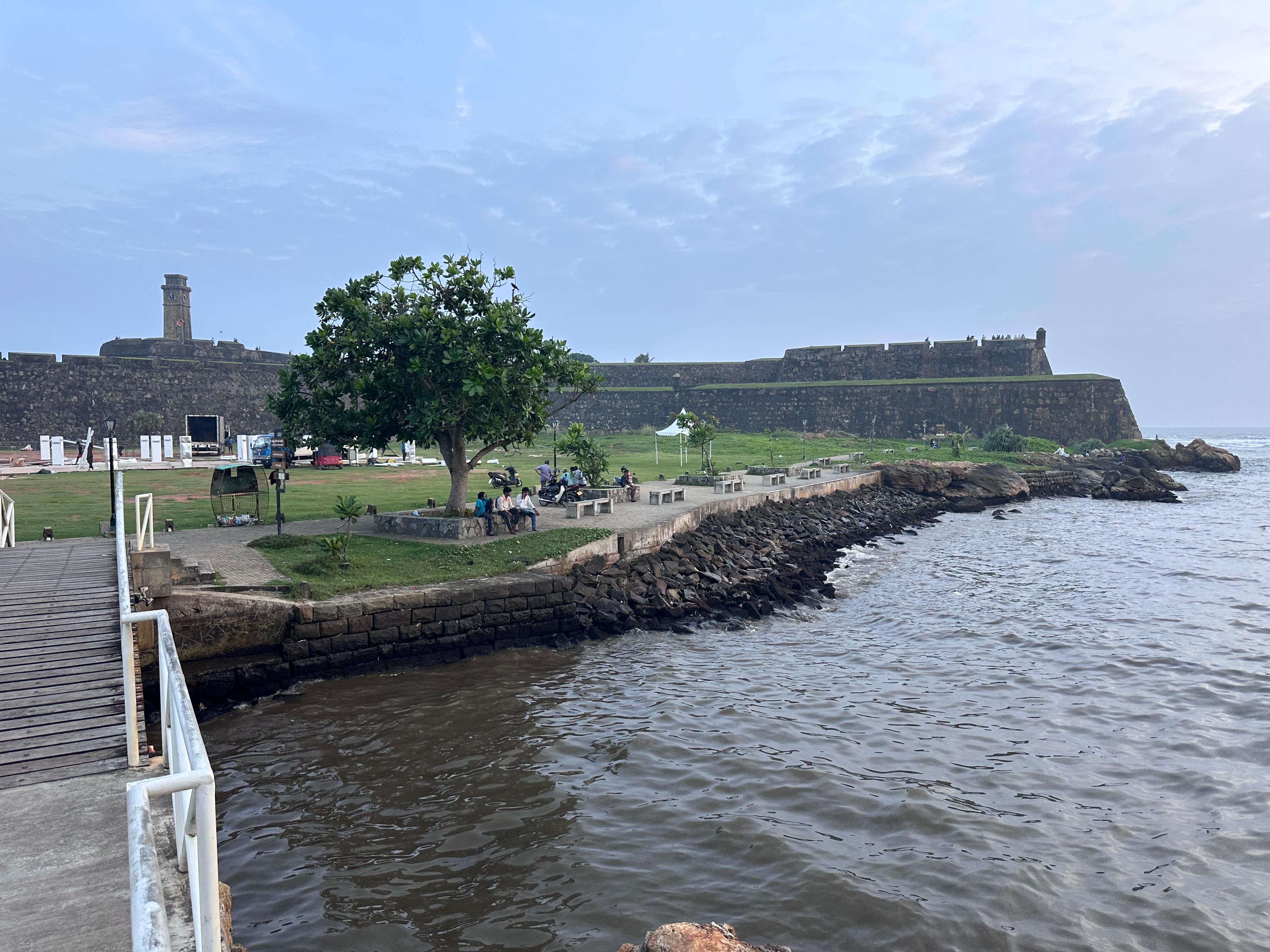 Вид на крепость в Галле