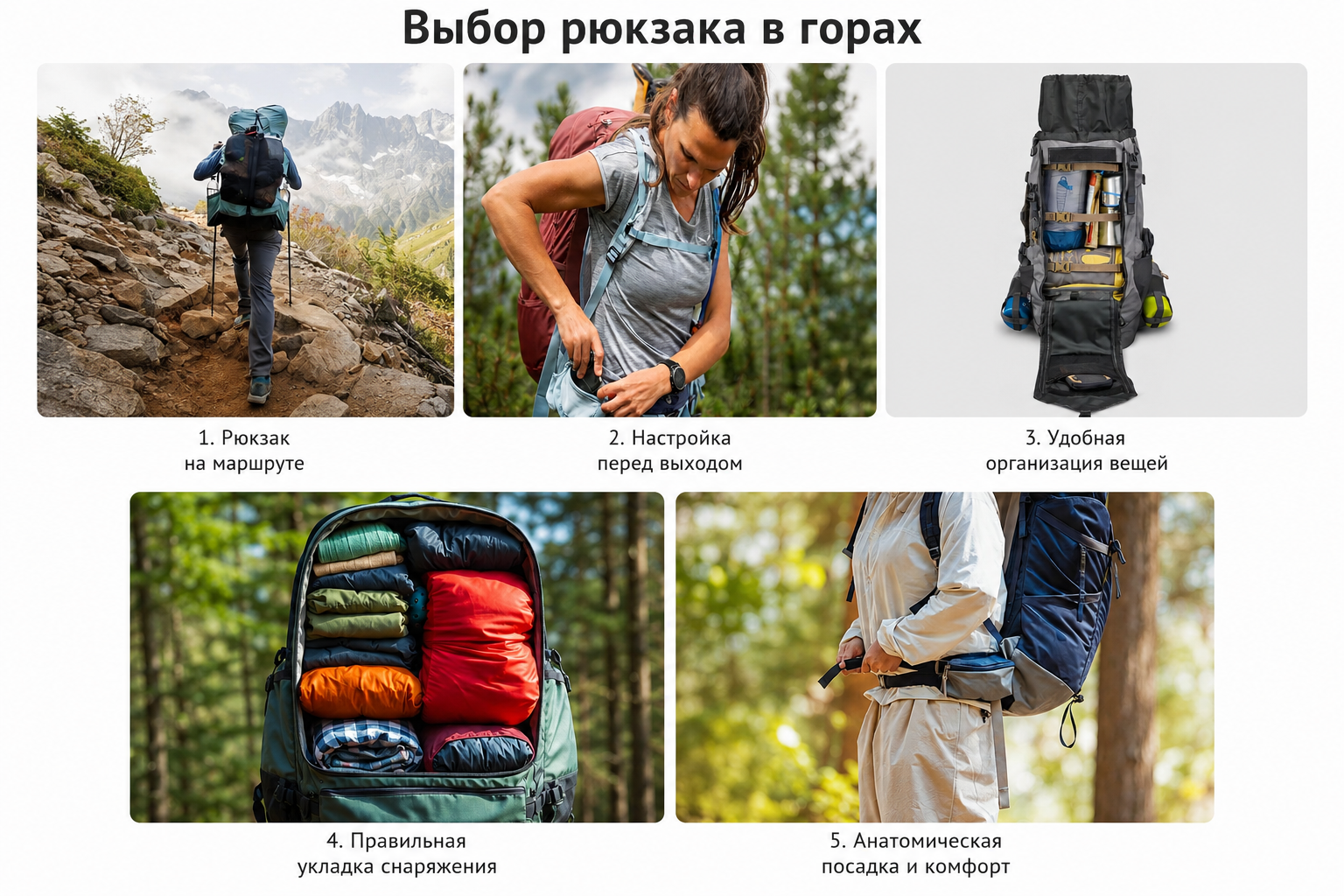Туристическое снаряжение