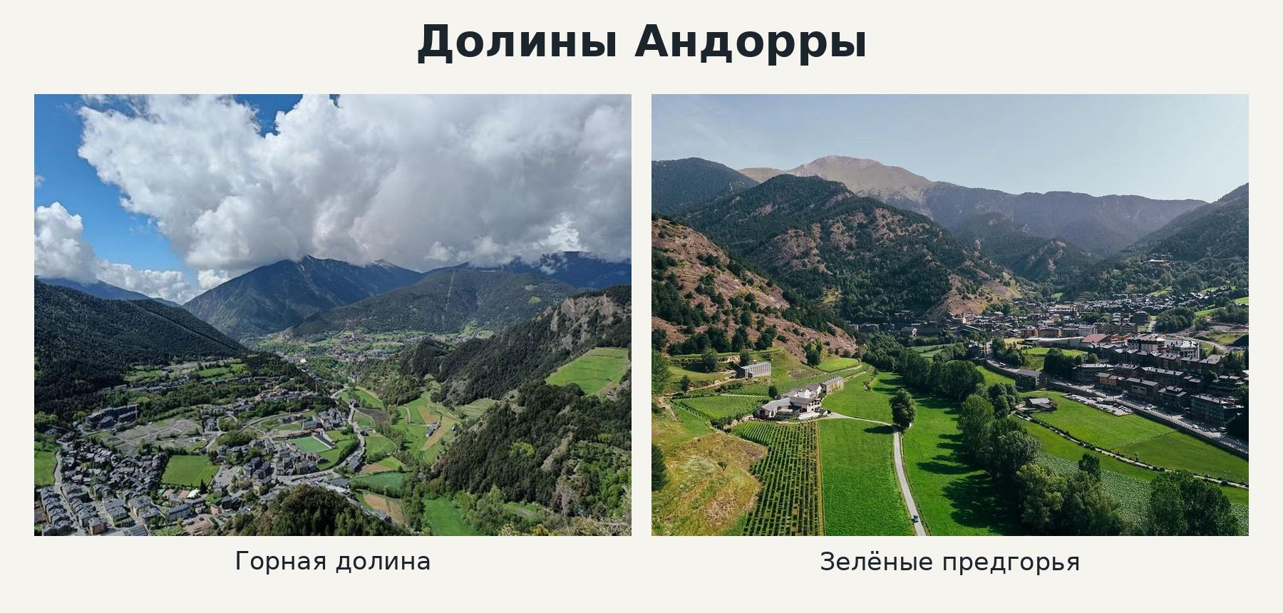 Горные пейзажи