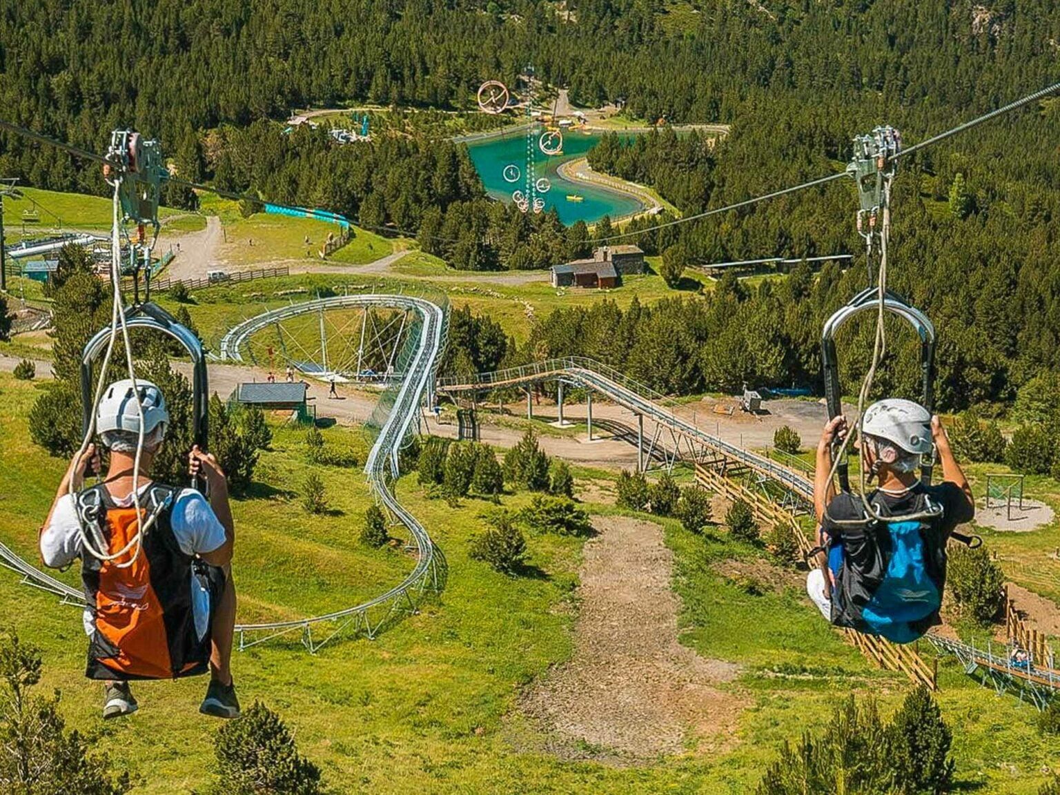 Летний парк Mon(t) Magic в секторе Канильо Grandvalira