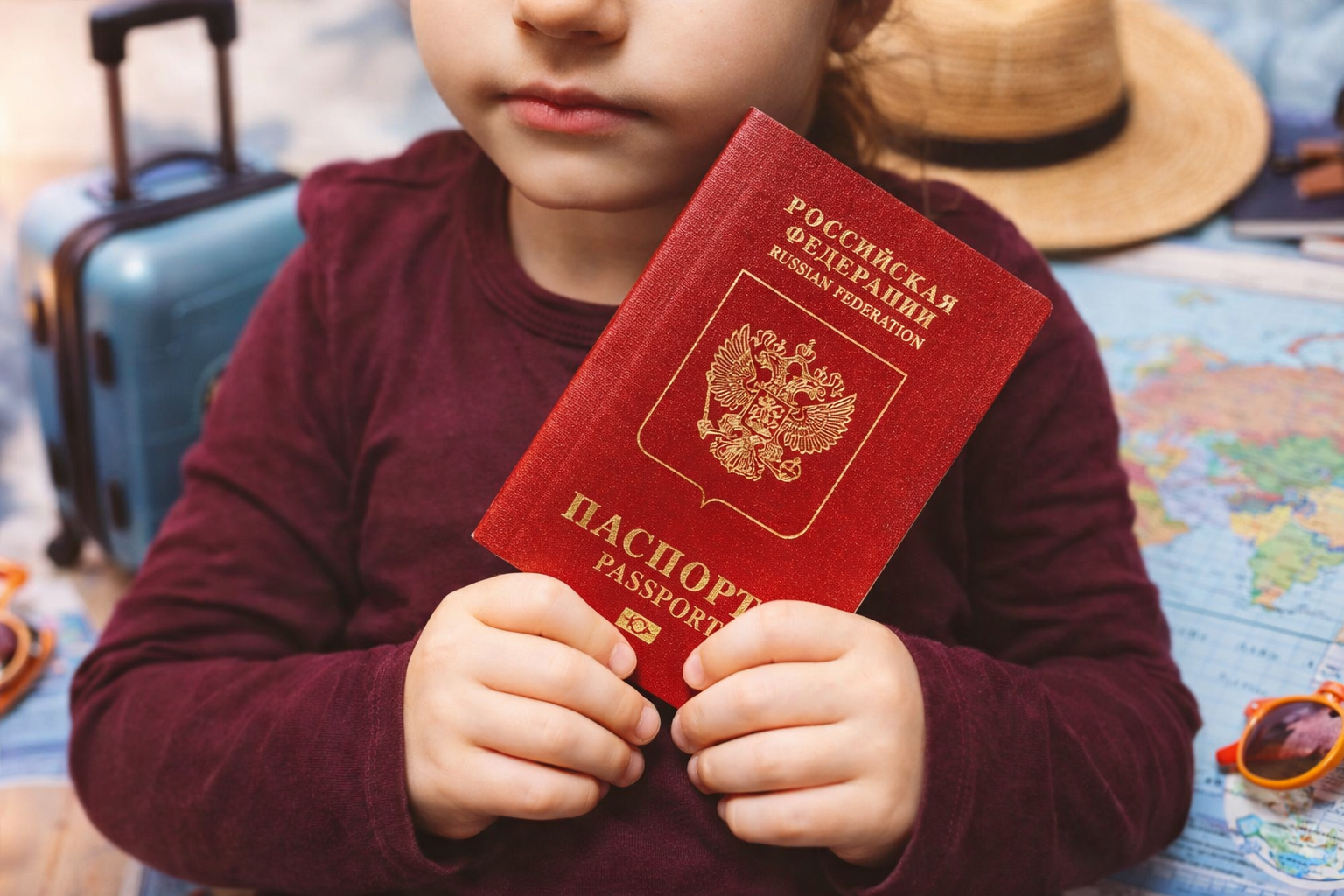 Каждому ребёнку — отдельный загранпаспорт: новые правила в России