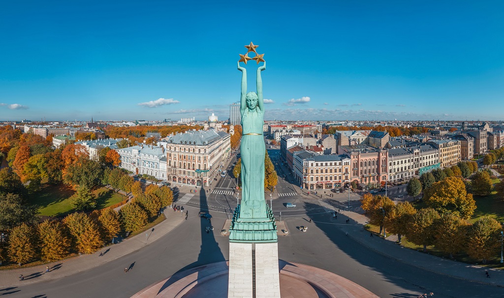 Памятник Свободы - самый значимый архитектурный и исторический монумент Риги