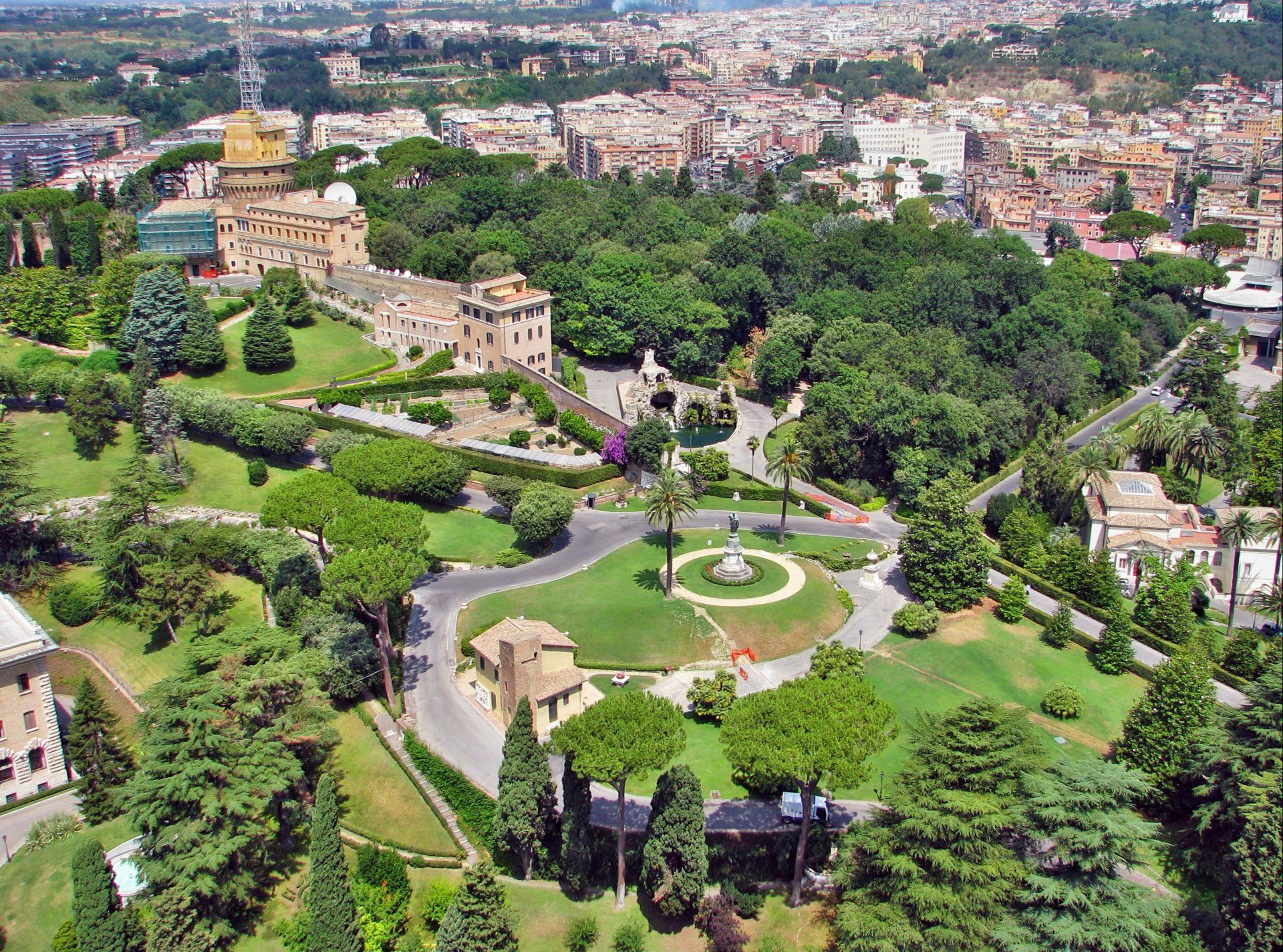 Сады Ватикана (Giardini Vaticani)