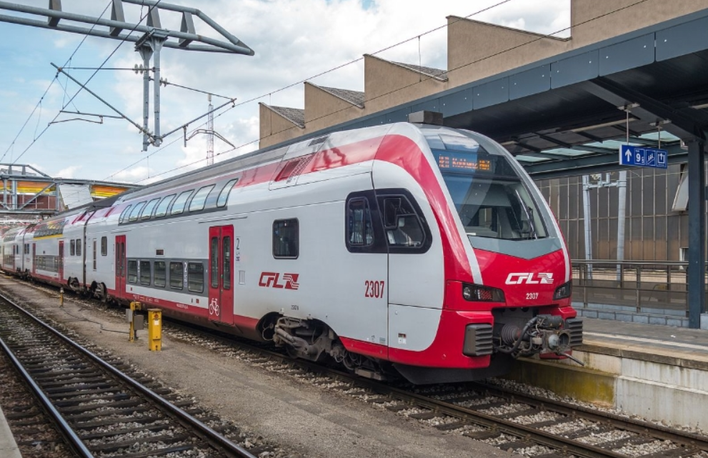 Поезд люксембургской компании “CFL”