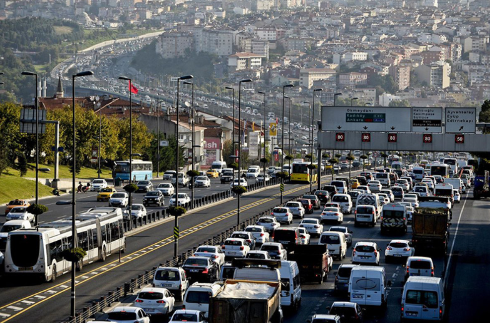 Пробки в Стамбуле