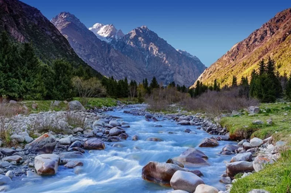 Государственный природный парк Ала́-Арча́ расположен в Киргизии