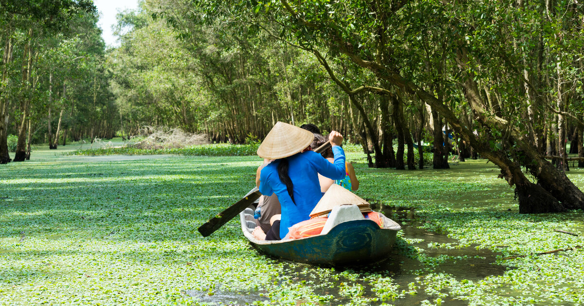 Дельта реки Меконг — место, где наиболее полно ощущаешь экзотику вьетнамской жизни