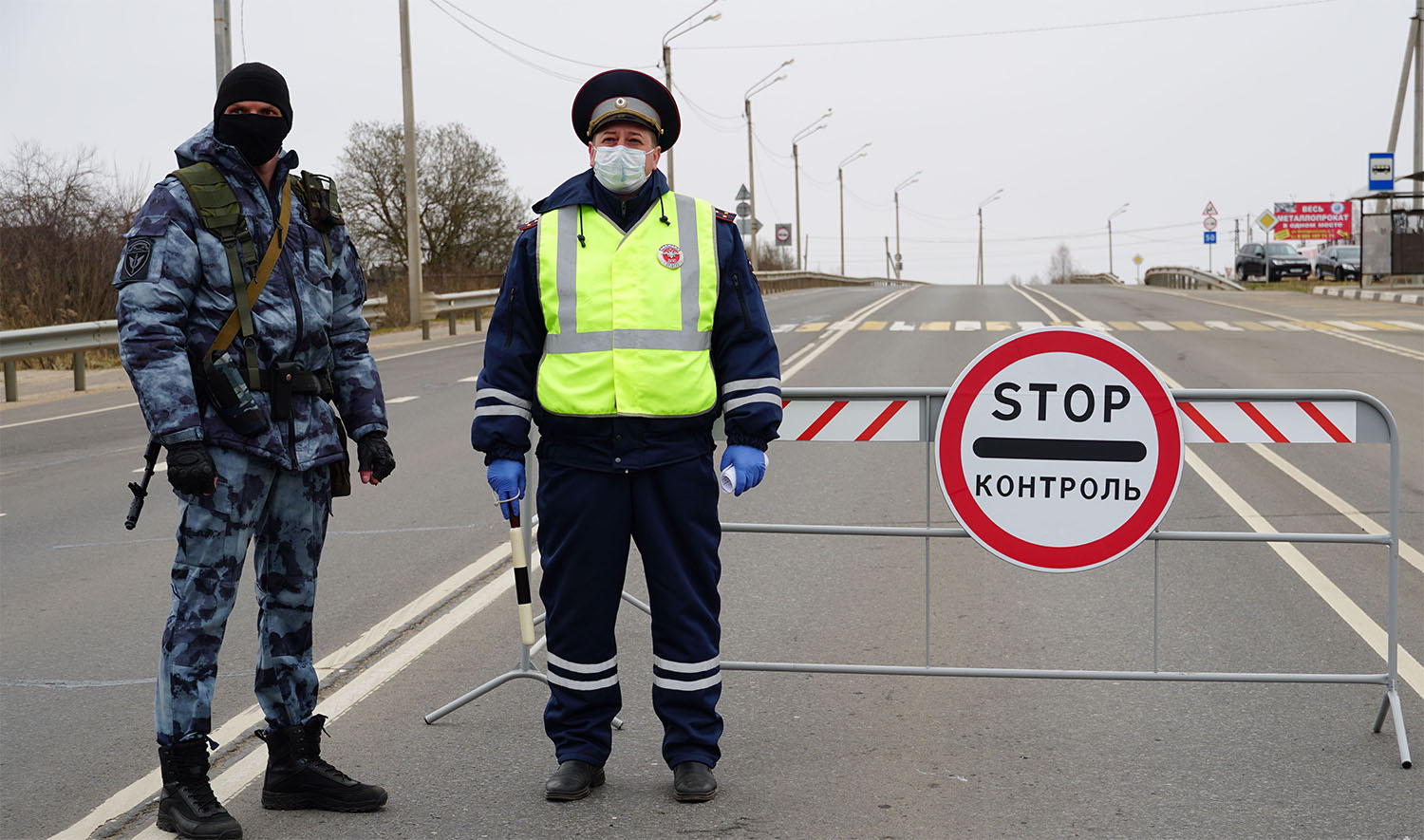 На границах Ивановской области стоят блокпосты