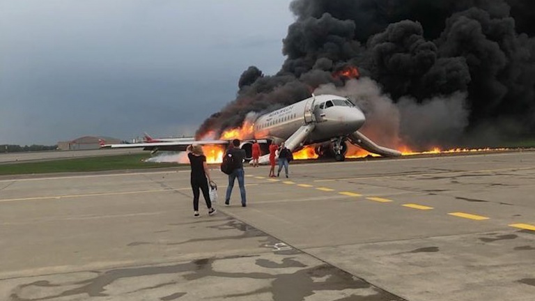 Катастрофа SSJ100 в Шереметьево